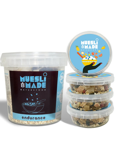 endurance & 3 portion packages van de overige smaken