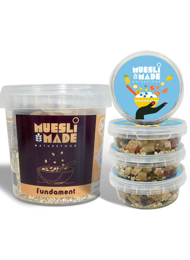 fundament & 3 portion packages van de overige smaken